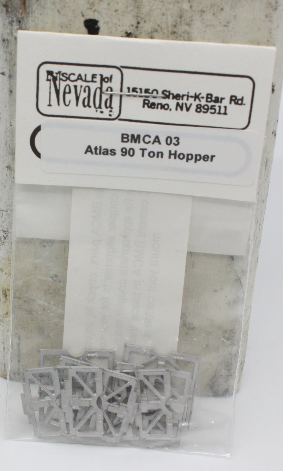 N Scale of Nevada BMCA03 N Scale Atlas 90 Ton Hopper