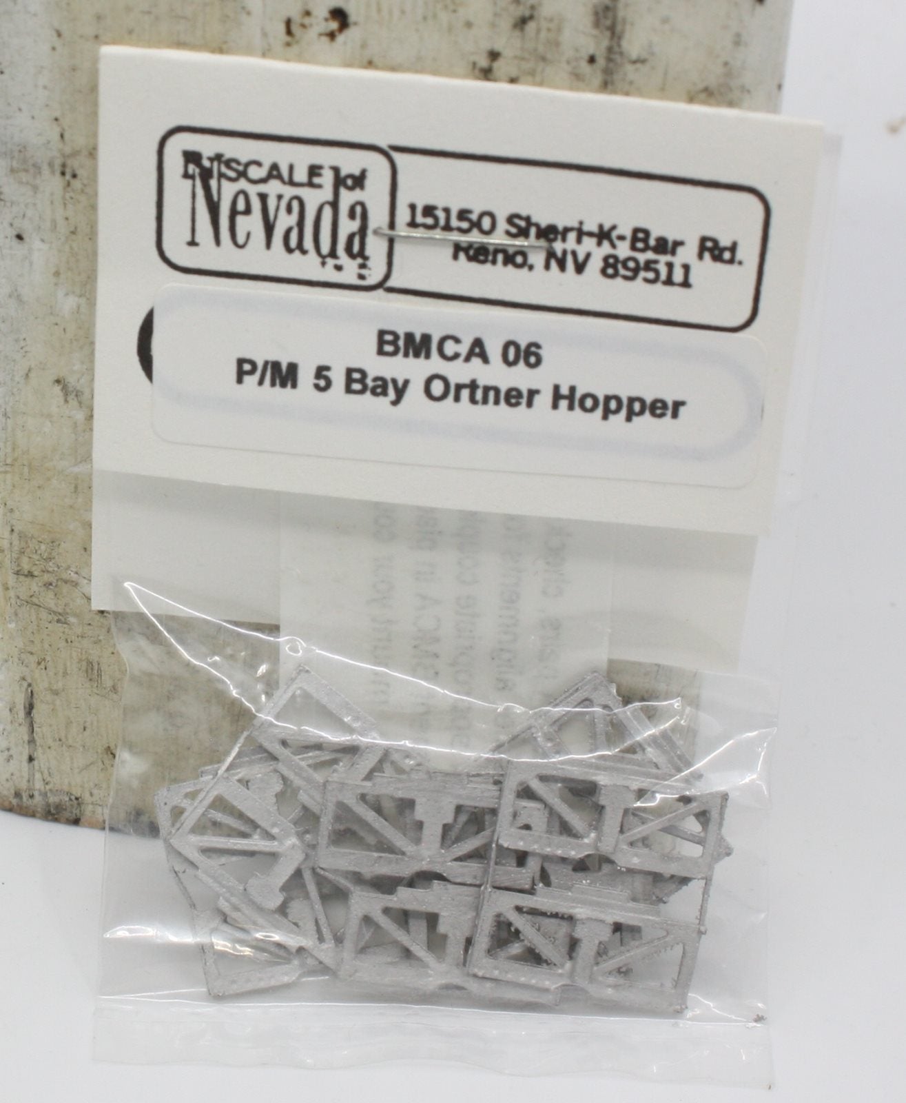 N Scale of Nevada BMCA06 N Scale P/M 5 Bay Ortner Hopper