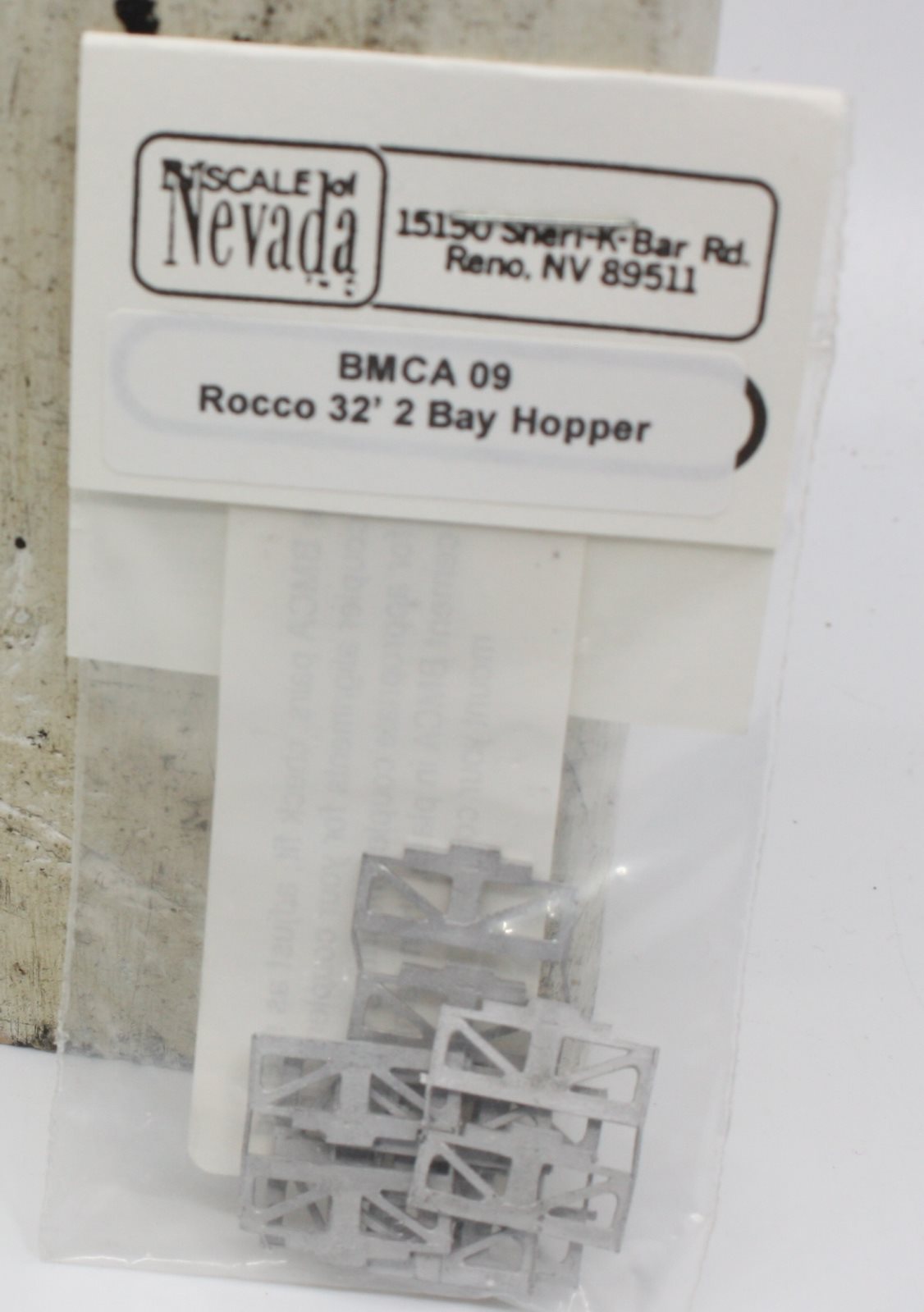 N Scale of Nevada BMCA09 N Scale Rocco 32' 2 Bay Hopper