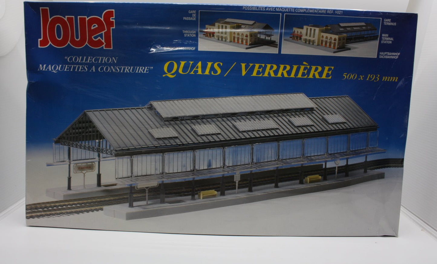 Jouef 104800 HO Scale Station Platform/Quais Verriere
