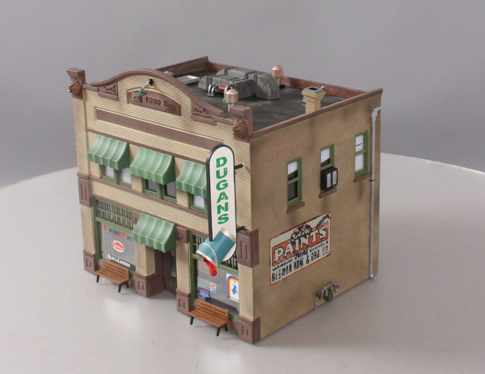 Woodland Scenics BR5853 O Scale Built-&-Ready Dugan's Paint Store Building