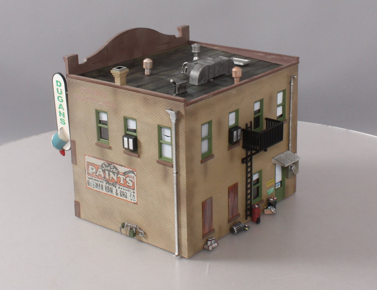 Woodland Scenics BR5853 O Scale Built-&-Ready Dugan's Paint Store Building