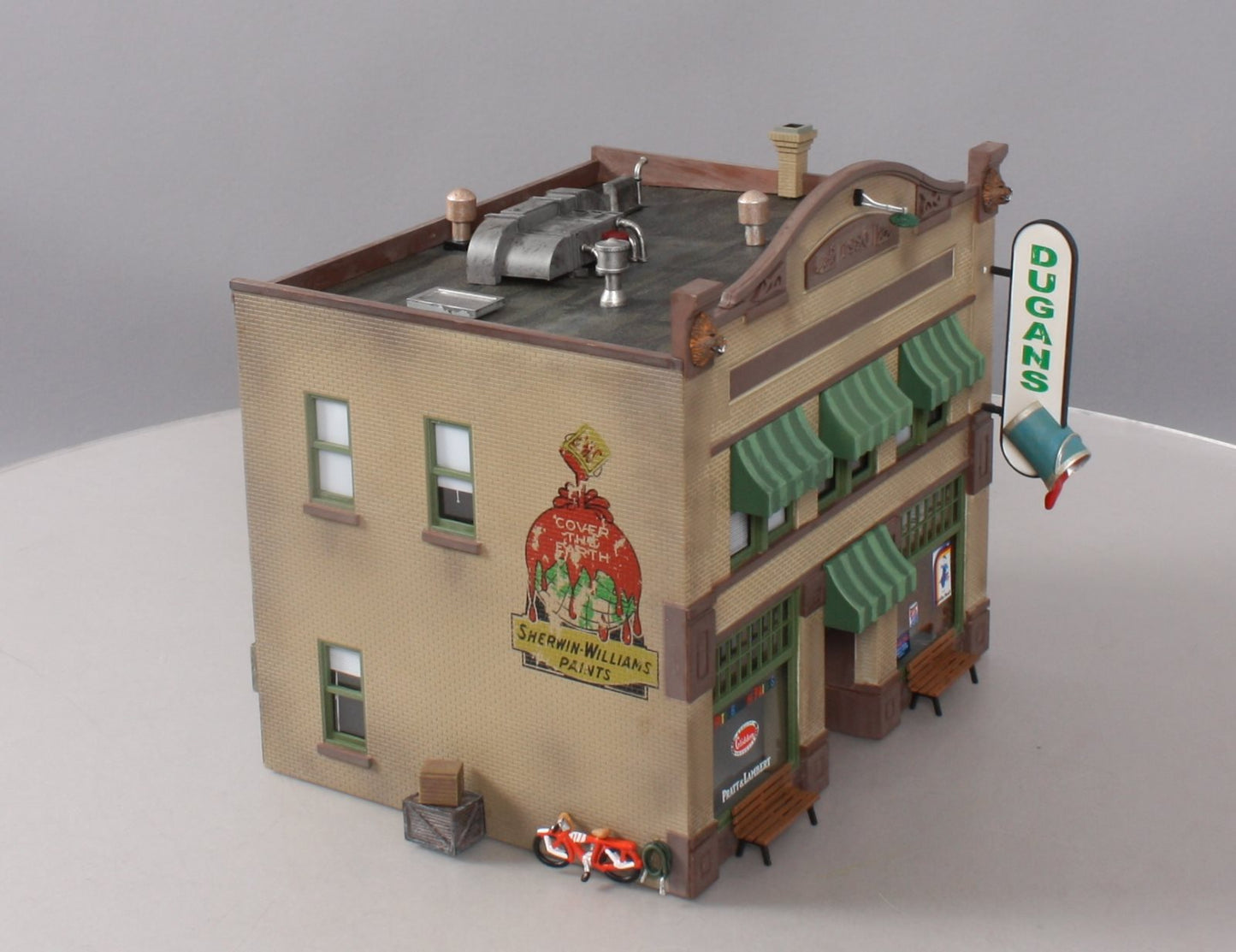 Woodland Scenics BR5853 O Scale Built-&-Ready Dugan's Paint Store Building