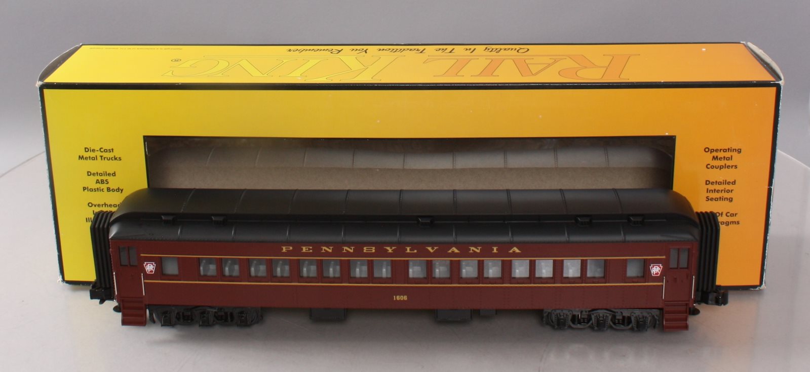 MTH 30-69208 O Pennsylvania 60' Madison Coach Car #1606