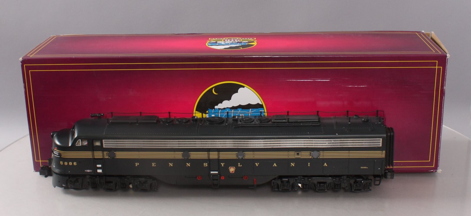 MTH 20-21053-4 Pennsylvania E-8 A Unit Non-Powered Diesel Engine #5886