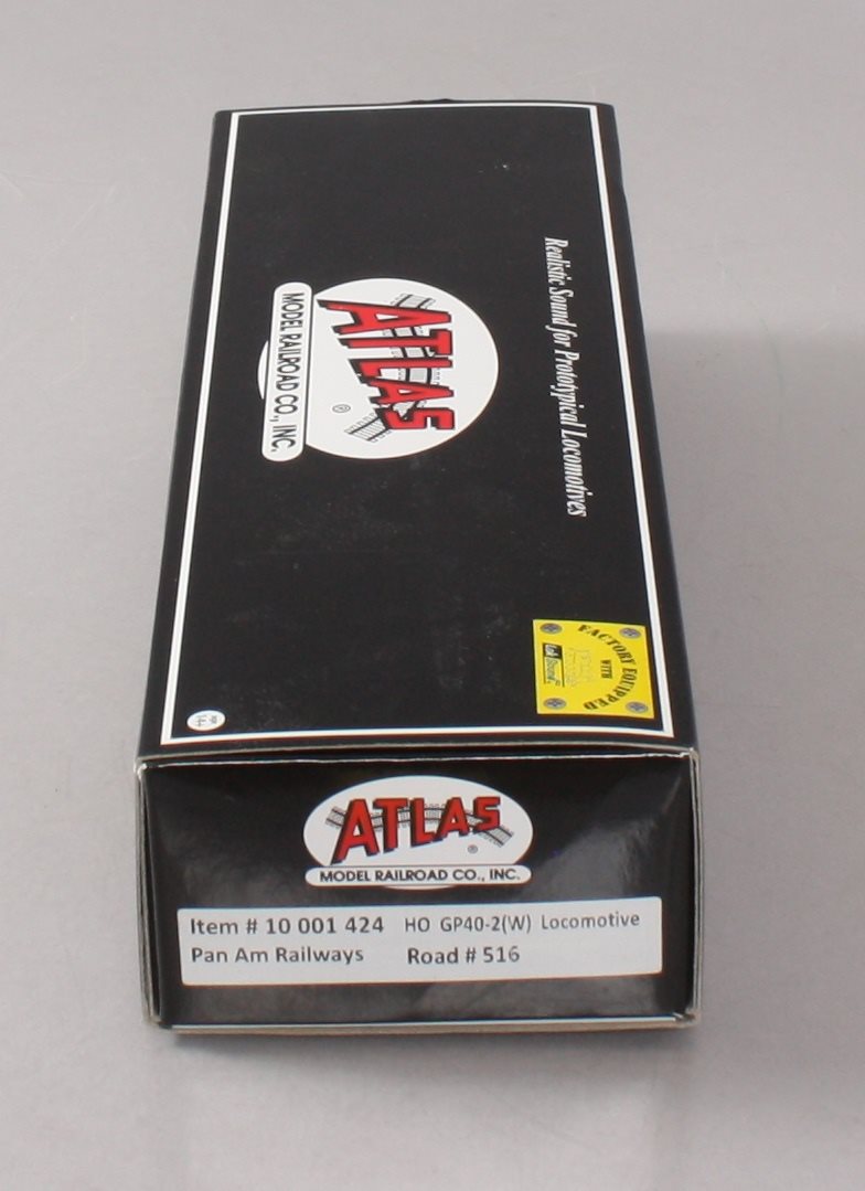 Atlas 10001424 HO Pan Am Railways GMD GP40-2W CN Late Version Diesel #516