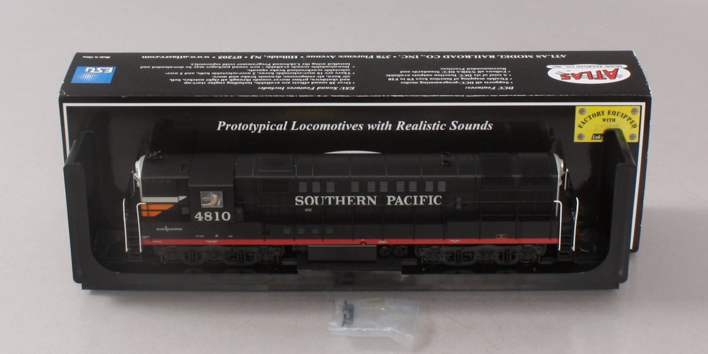 Atlas 10002238 HO TRAIN MASTER Southern Pacific Diesel Engine #4810 w/DCC
