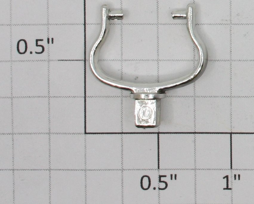 Lionel 8185102930 G Scale 4-4-2 Atlantic Steam Loco Chrome Plated Bell Bracket