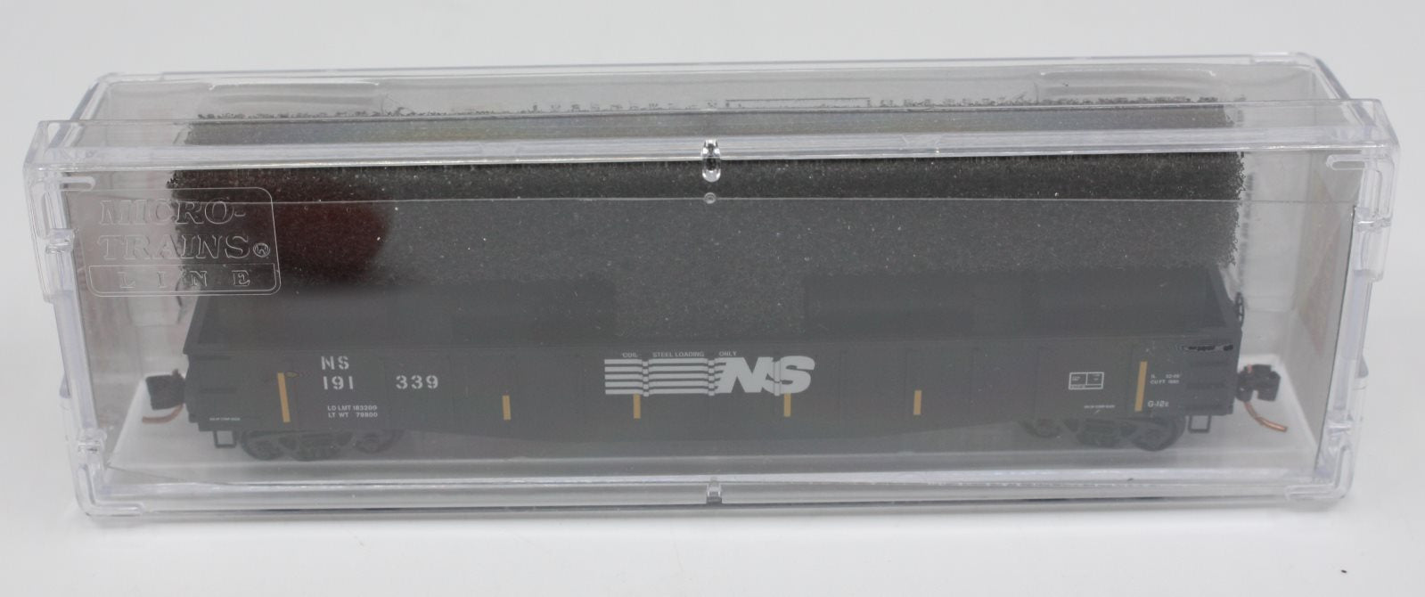 Micro-Trains 10500230 N NS 50' 14 Panel Steel Fishbelly Side Gondola #191339