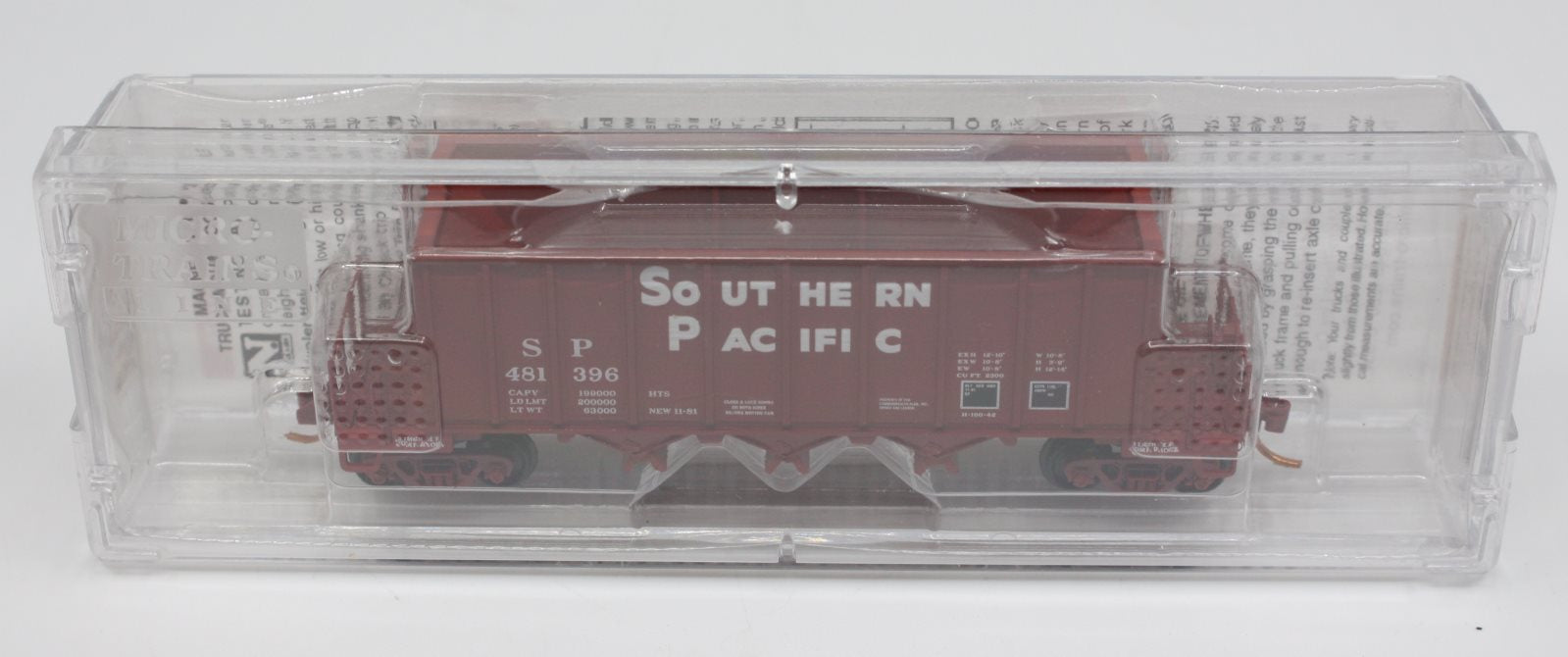 Micro-Trains 12500010 N Southern Pacific 43' Ortner Hopper #481396
