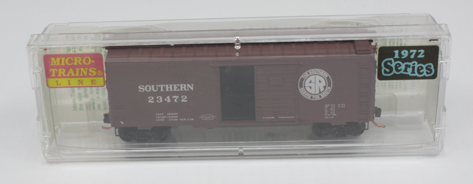 Micro-Trains 02000062 N Southern 40' Standard Single Door Boxcar #23472