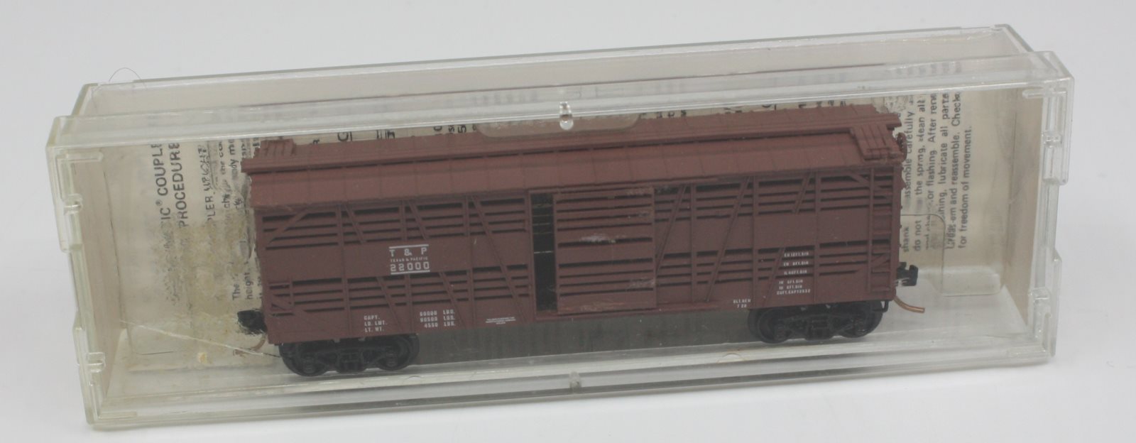 Micro-Trains 03500110 N Texas & Pacific 40' Despatch Stock Car #22000