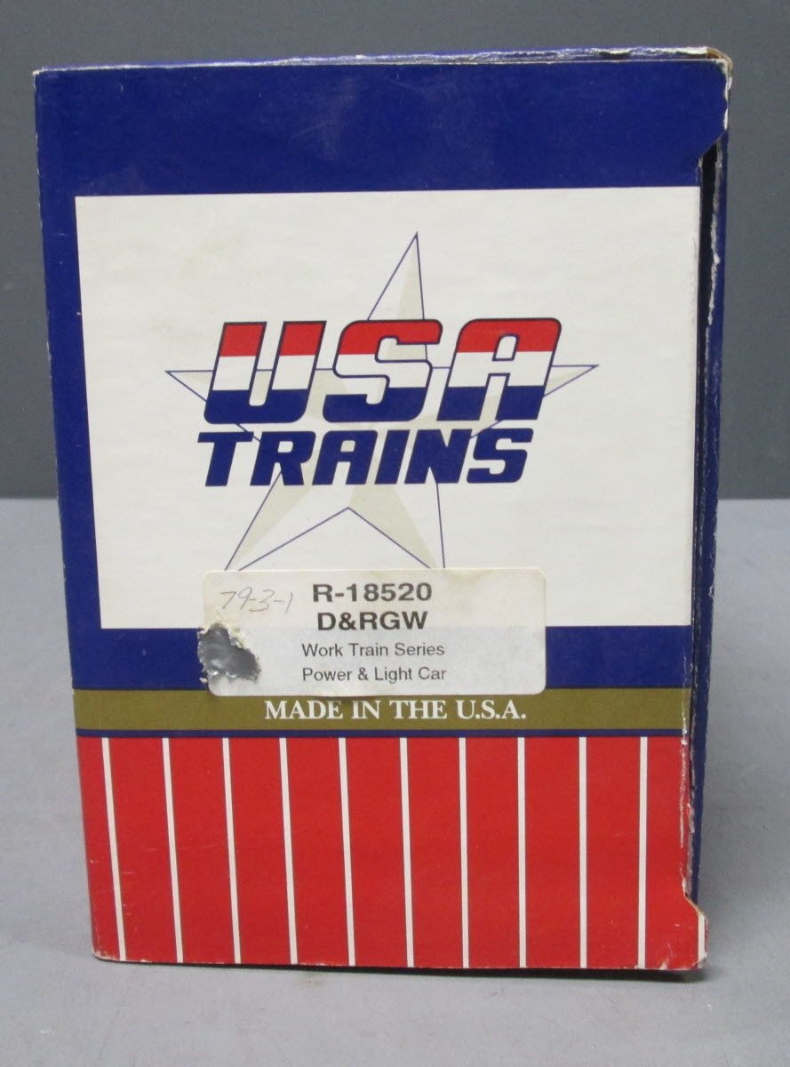 USA Trains R18520 G Denver & Rio Grande Western Power & Light Car w/ Sound