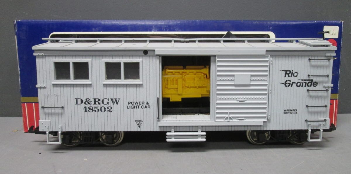 USA Trains R18520 G Denver & Rio Grande Western Power & Light Car w/ Sound
