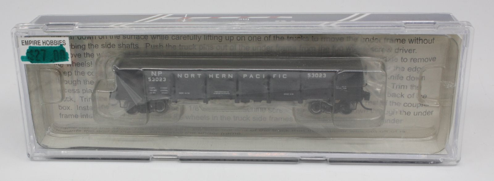 Trainworx Inc 1633-13 N Sclae GS Gondola Northern Pacific