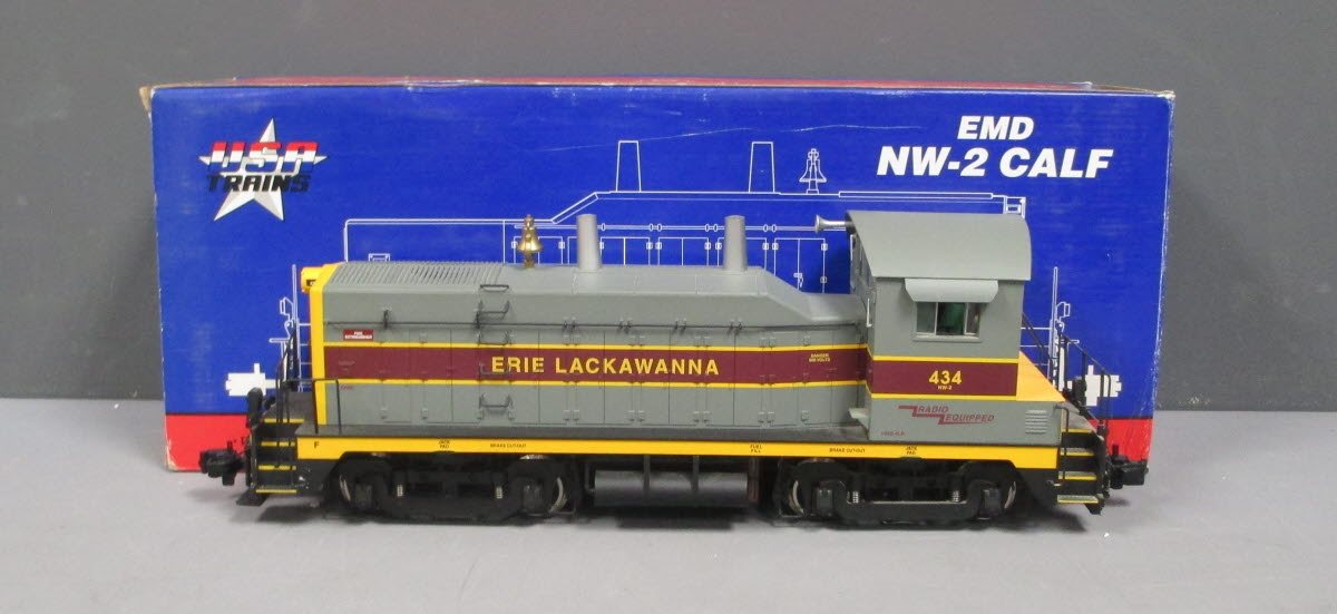 USA Trains R22027 G Eire Lackawanna NW-2 Diesel Locomotive
