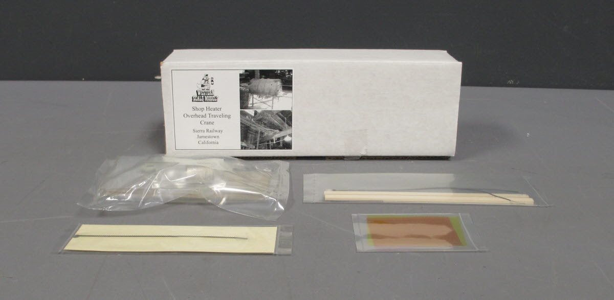 Western Scale Models M-66 O Shop Heater Overhead Traveling Crane Kit