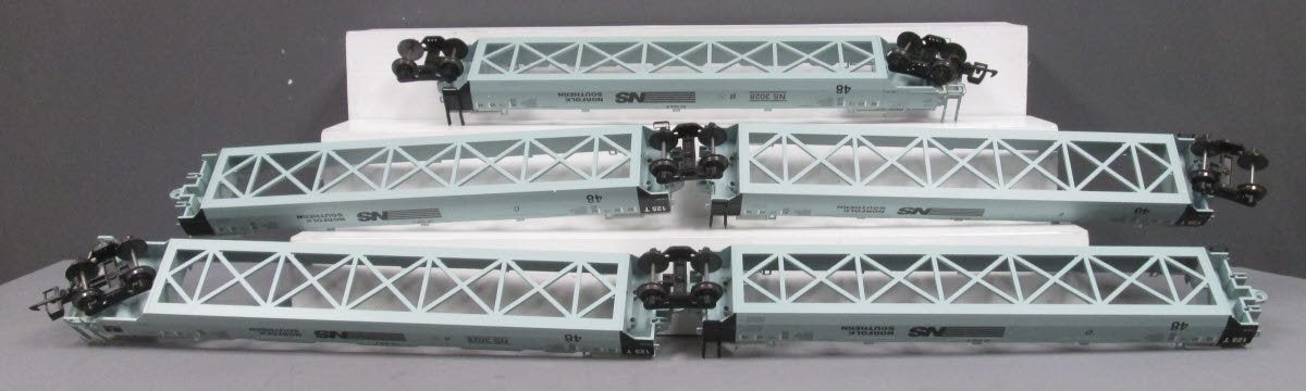 USA Trains R17159 G Gauge NS Intermodal 5 Unit Set w/o Containers (Metal Wheels)