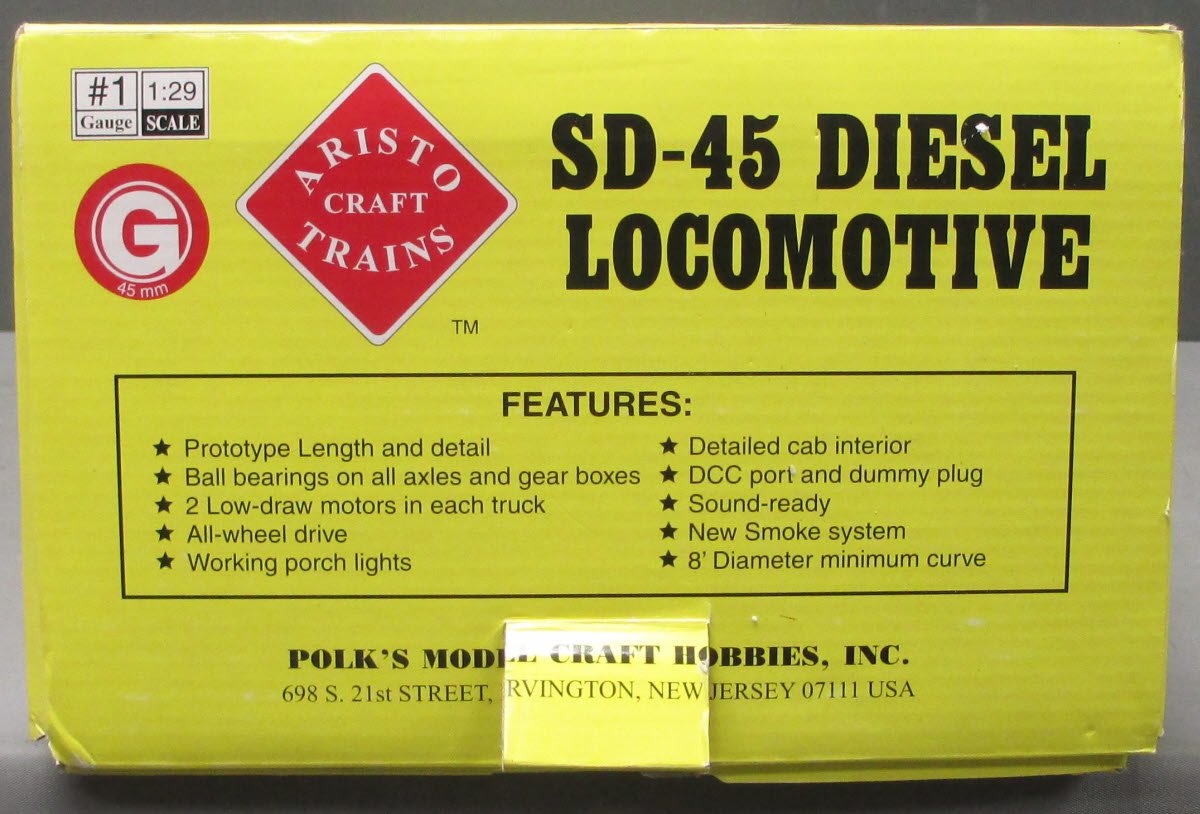 Aristo-Craft 22421 Montana Rail Link SD-45 Diesel Locomotive
