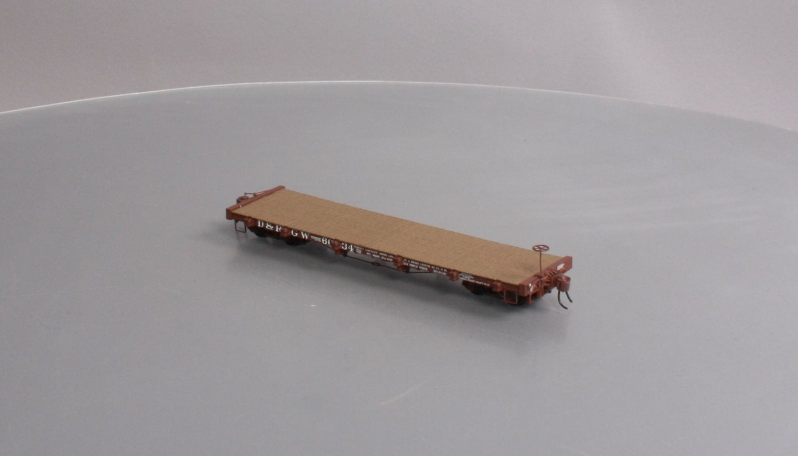 San Juan Car Co On3 D&RGW 6000 Series Flatcar w/o Model 