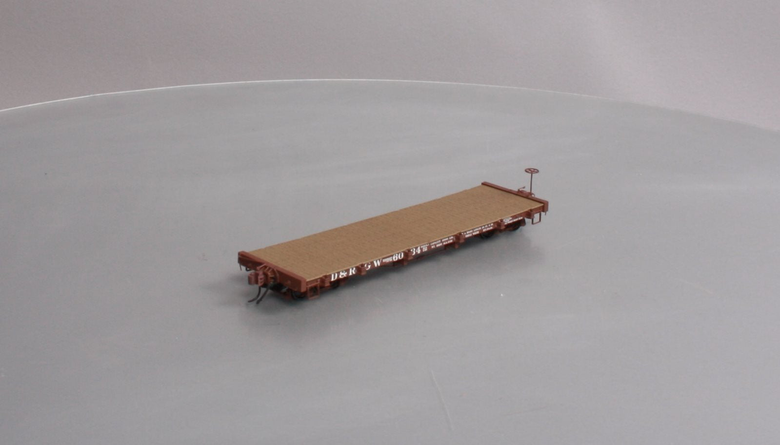 San Juan Car Co On3 D&RGW 6000 Series Flatcar w/o Model 
