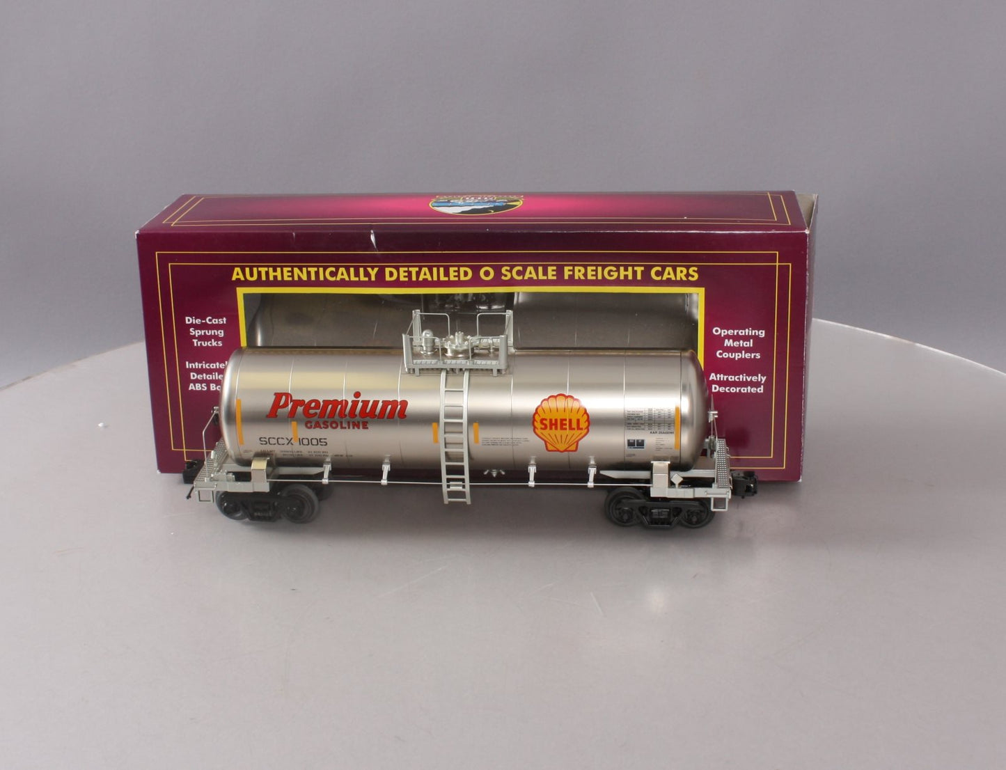 MTH 20-96284 O Shell Plated Tank Car #1005