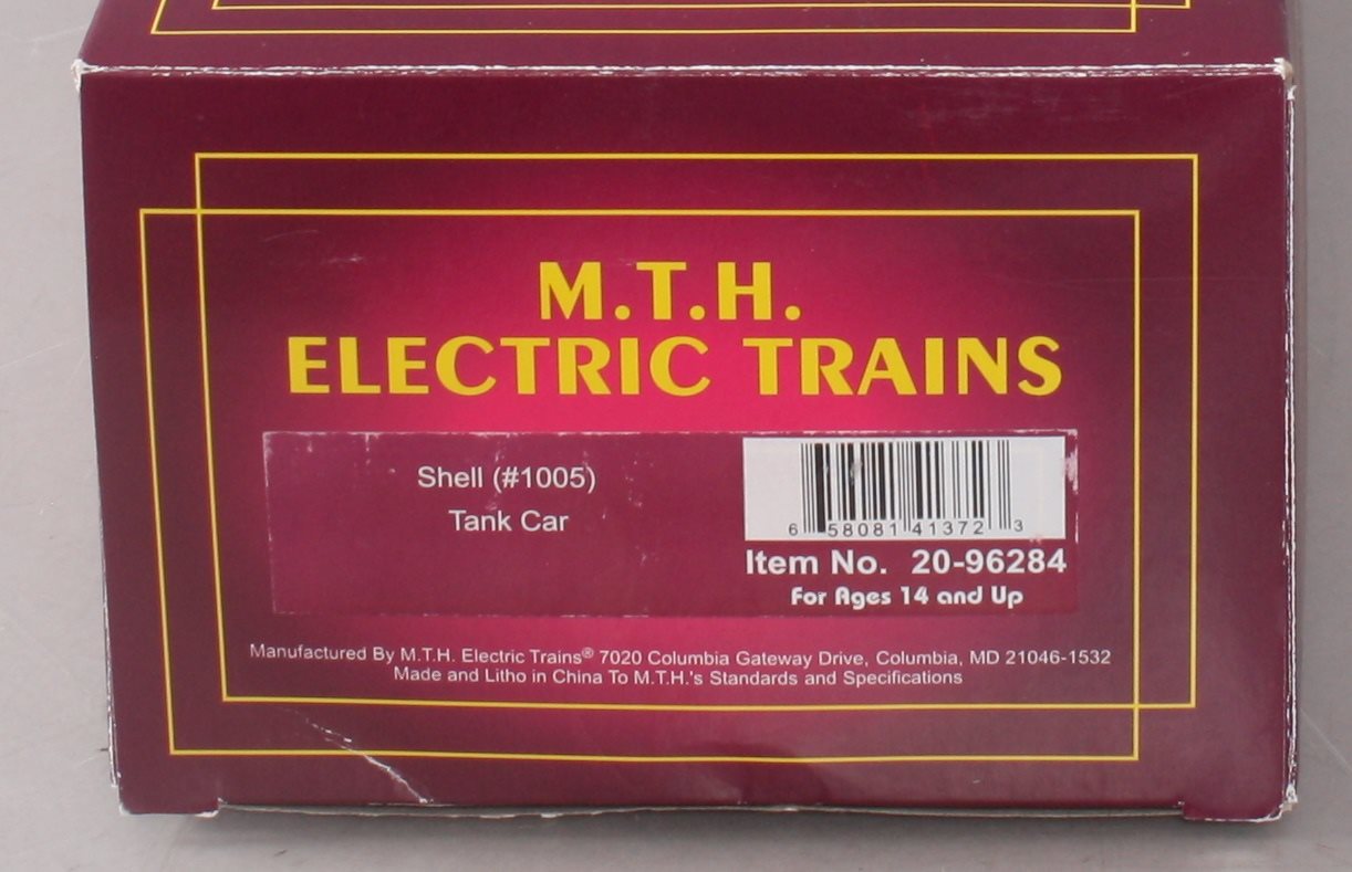 MTH 20-96284 O Shell Plated Tank Car #1005