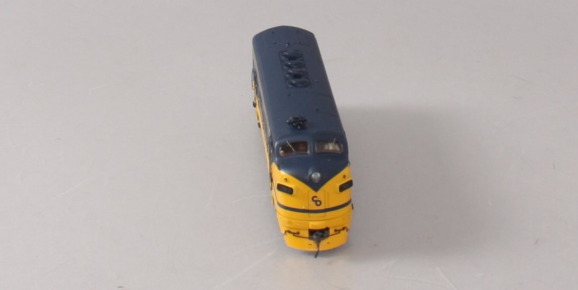 MTH 80-2109-0 HO Scale Chesapeake & Ohio F-7 A Unit (DCC Ready) #7017
