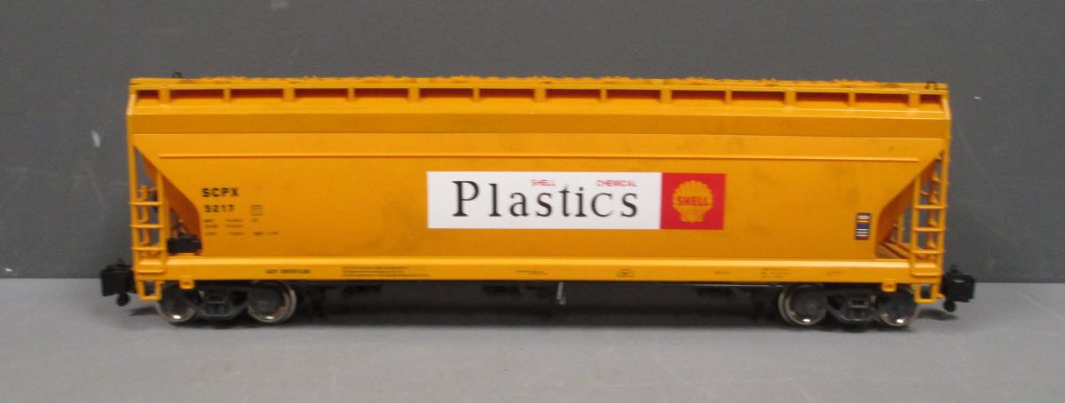 LGB 45820 G Scale Shell Plastics Modern Center Flow Hopper #5217- Metal Wheels