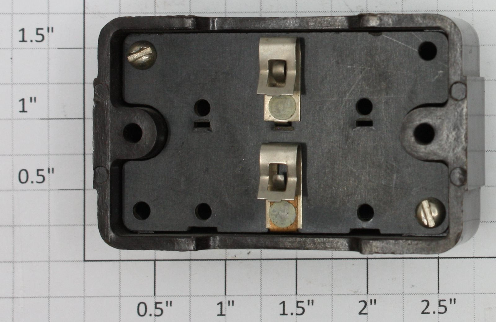 American Flyer XA10961-YB S Gauge Yellow/Brown Control Button