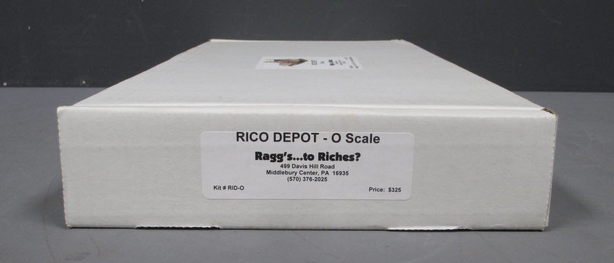 Raggs to Riches RID-O O Scale Rico Depot Laser Cut Wood Kit