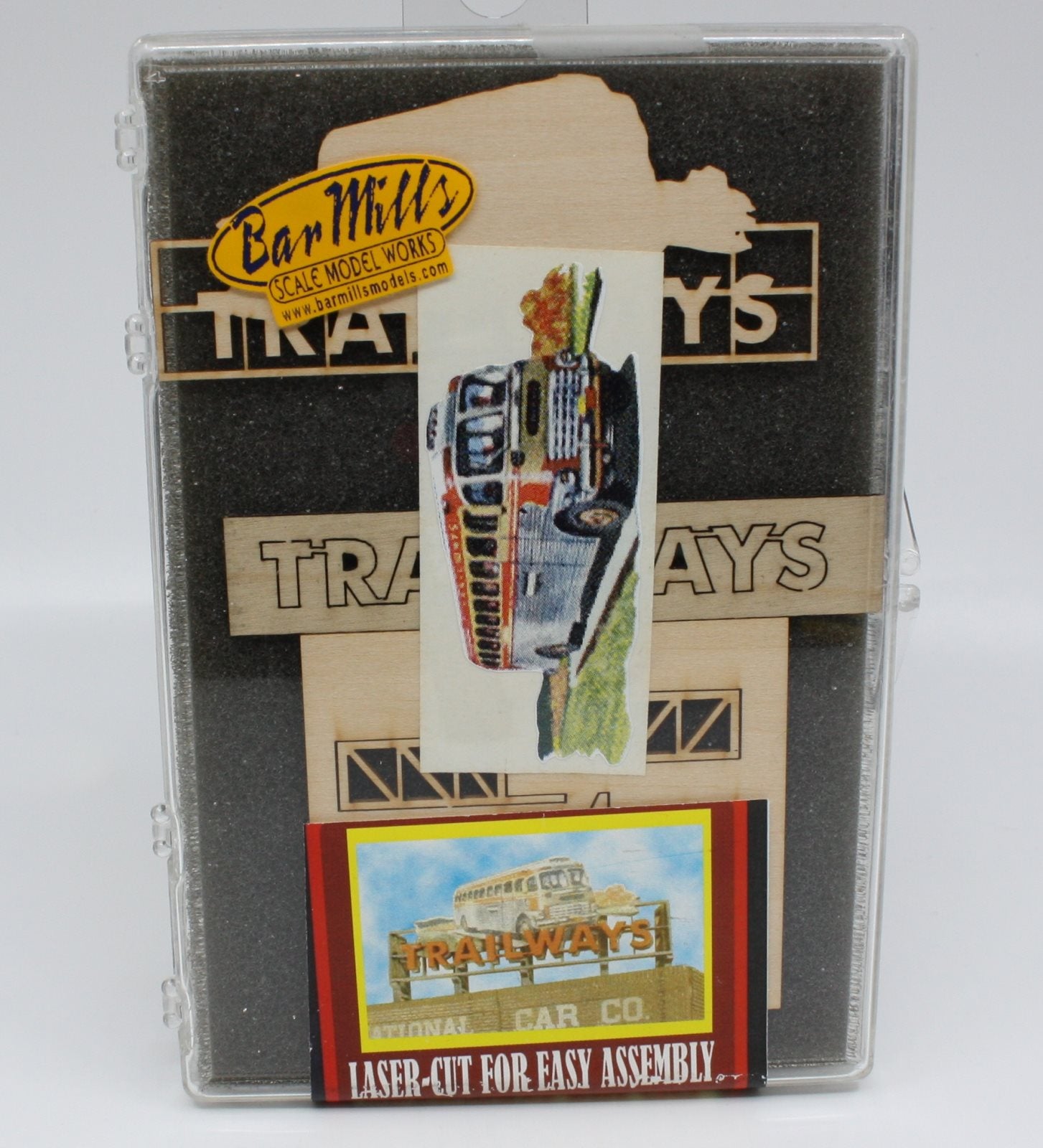 Bar Mills 0234 HO Trailways Bus Company