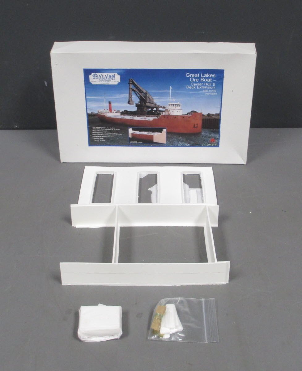 Sylvan Scale Models 10502 HO Great Lakes Ore Boat Center Hull & Deck Kit