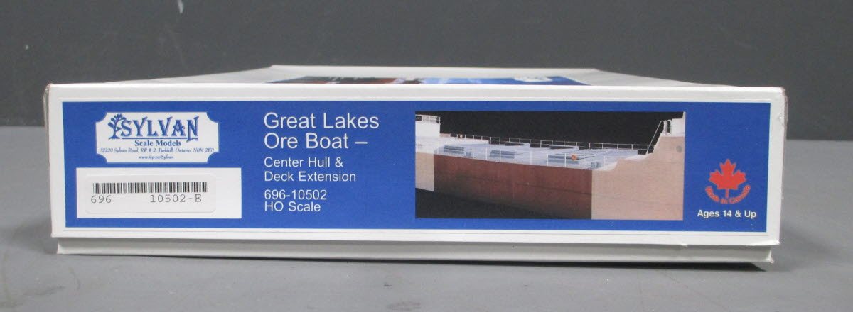 Sylvan Scale Models 10502 HO Great Lakes Ore Boat Center Hull & Deck Kit
