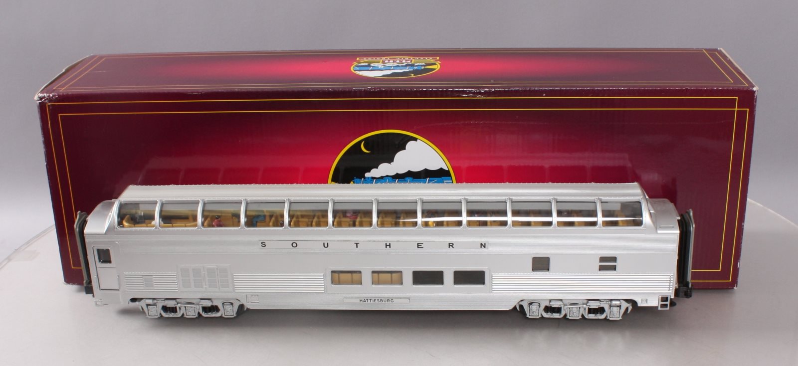 MTH 20-67194 Southern 70' Full Length Vista Dome Passenger Car