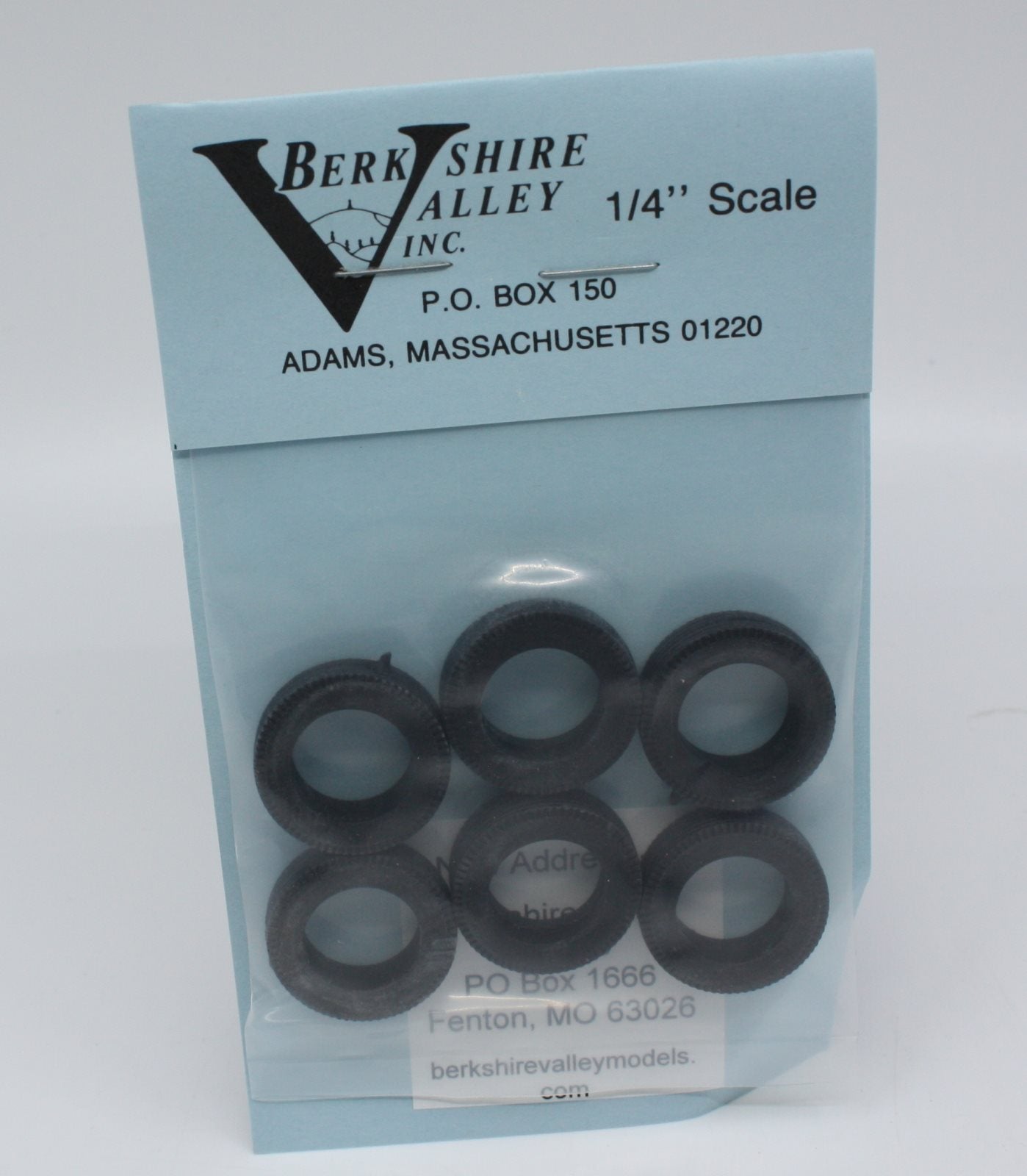 Berkshire Valley 239 O Scale Rubber Tires