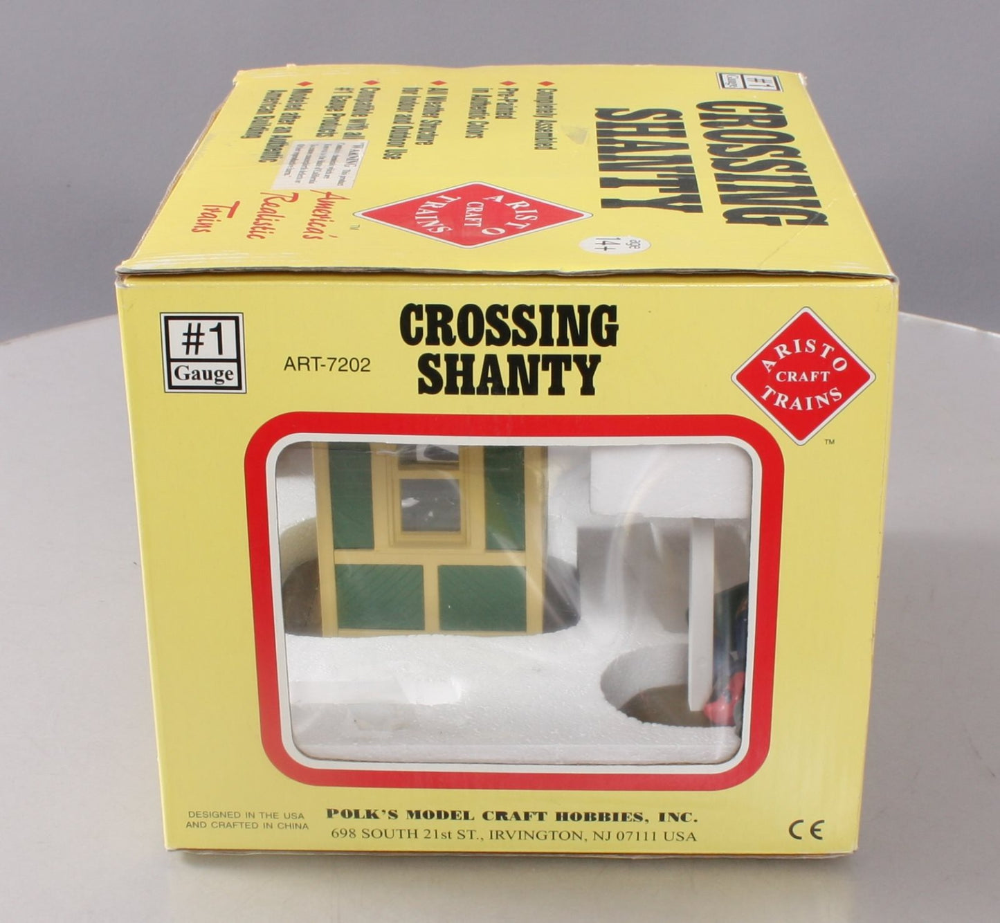 Aristo-Craft 7202 G Scale Built-Up Crossing Shanty