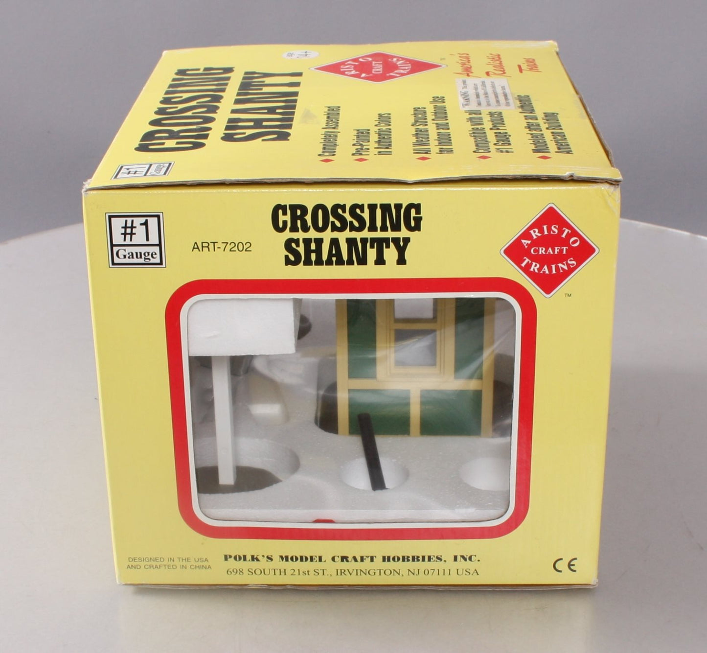 Aristo-Craft 7202 G Scale Built-Up Crossing Shanty