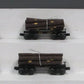 MTH 20-90595 O Western Maryland Skeleton Flat Car Set w/Log Load (Set of 6)