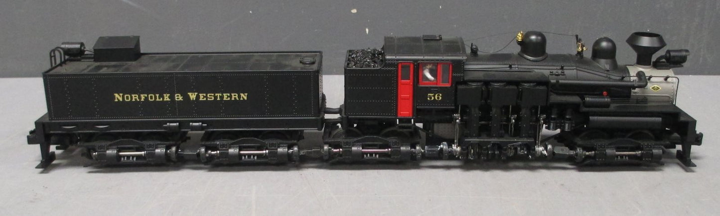 MTH 20-3495-1 Norfolk & Western 4-Truck Shay w/ P-S 3.0 Hi-Rail Wheels #56