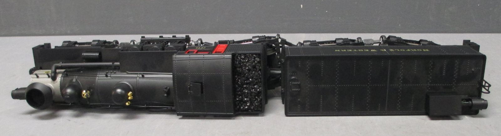 MTH 20-3495-1 Norfolk & Western 4-Truck Shay w/ P-S 3.0 Hi-Rail Wheels #56