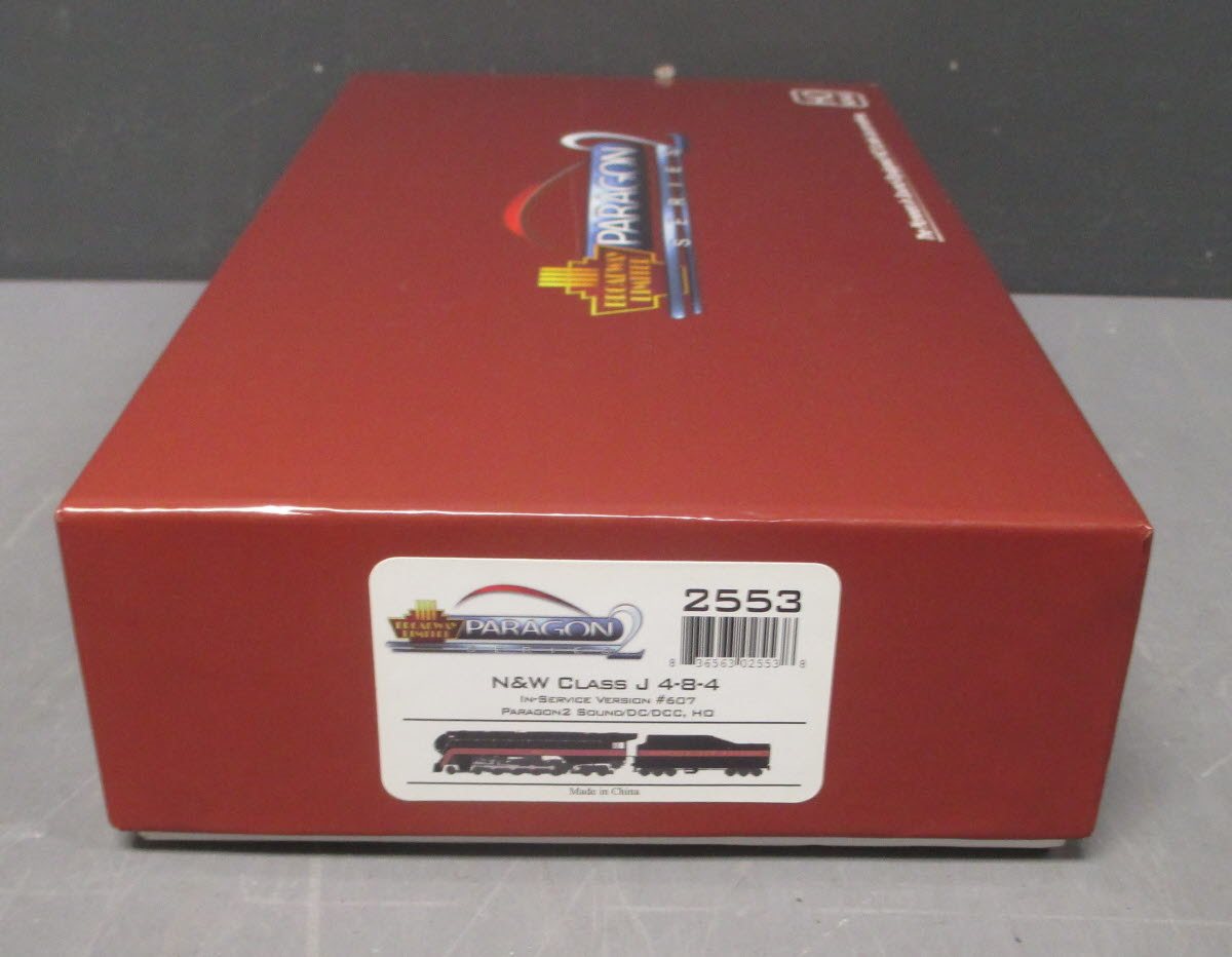 Broadway Limited 2553 HO Norfolk & Western Class J 4-8-4 Paragon2™ #607