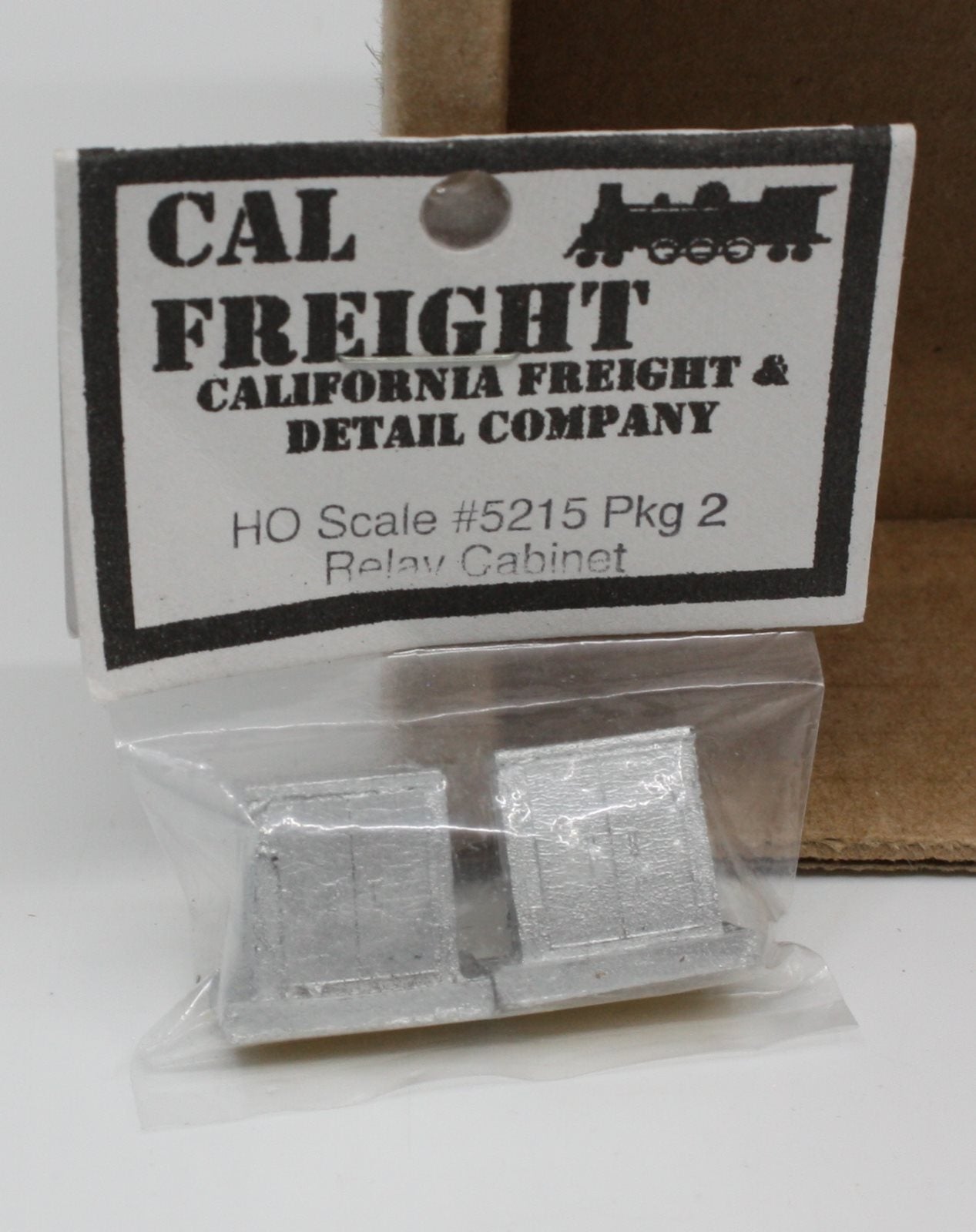 Cal Freight 5215 HO Relay Cabinet (Pack of 2)