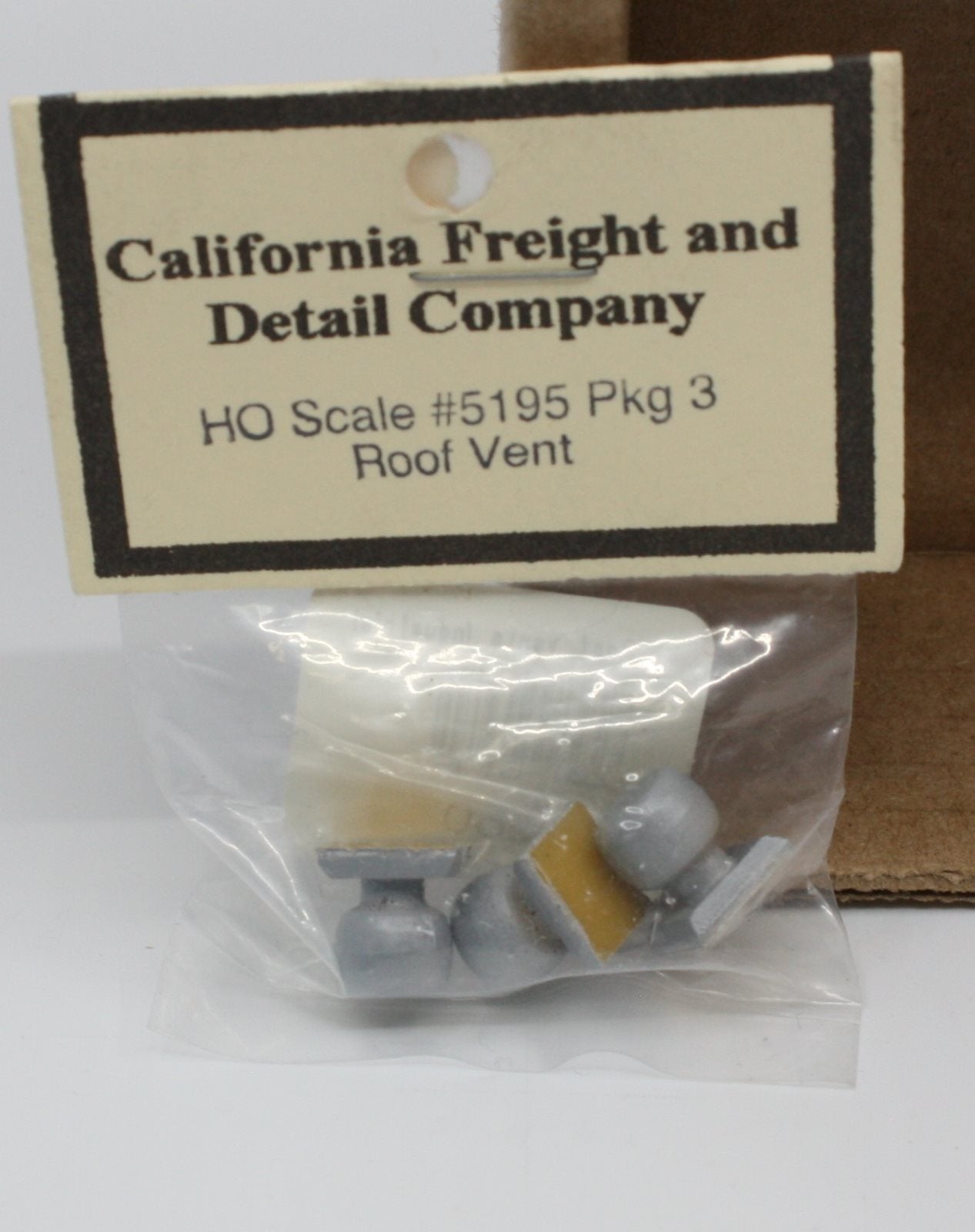 Cal Freight 5195 HO Roof Vent (Pack of 3)