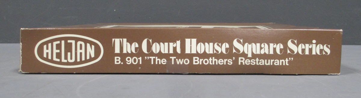 Heljan B901 HO Scale Court House Square Series 1900's Store Front Building Kit