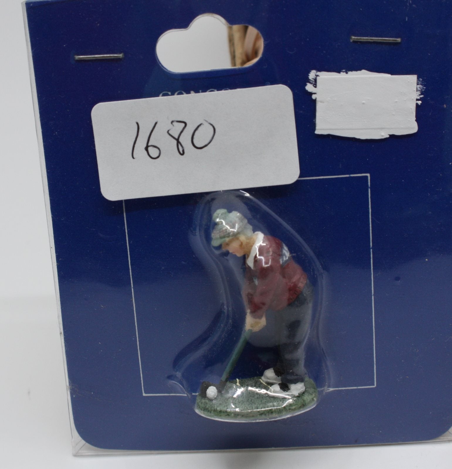 Concord Miniatures M1693 HO Our Town Golfer Putting