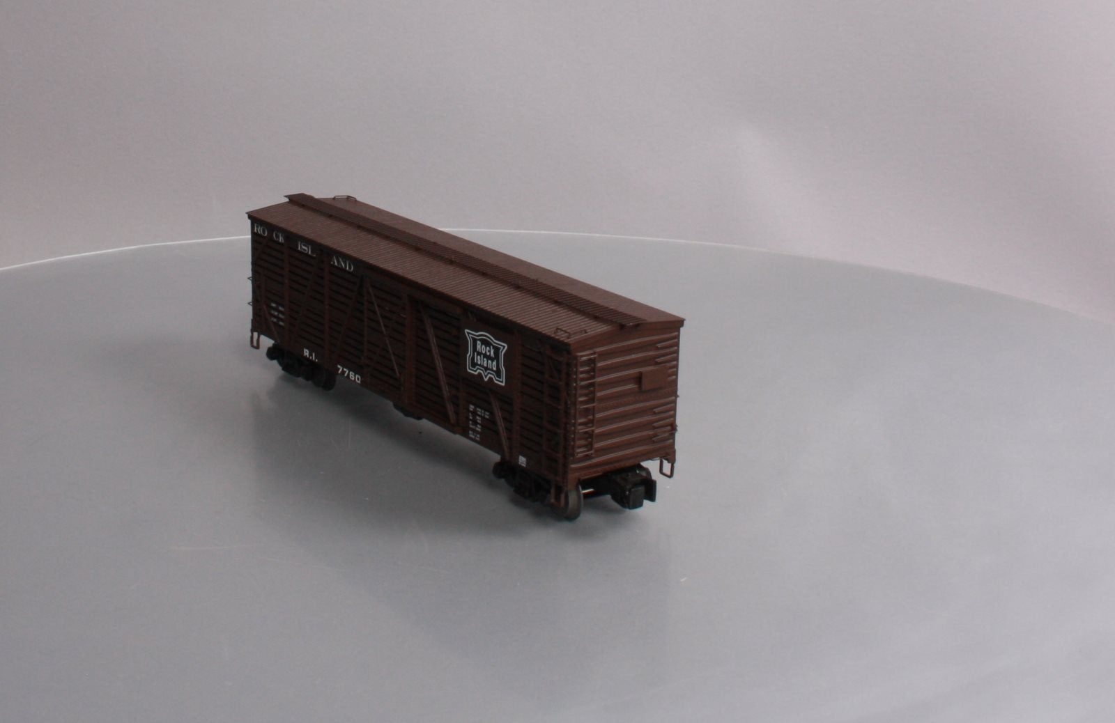 Lionel 6-27884 O Gauge Rock Island ACF 40-Ton Stock Car #77601 with Cows