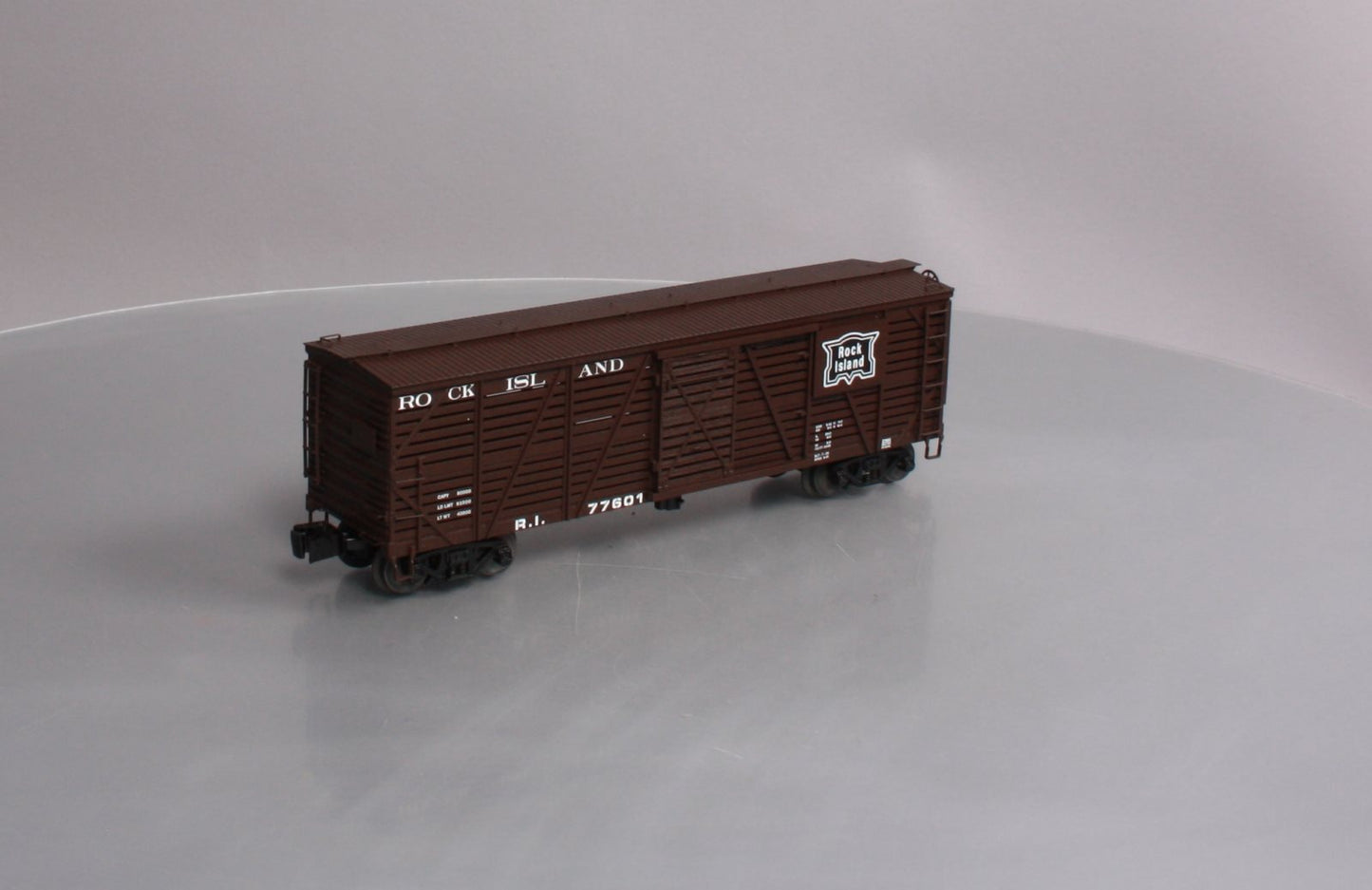 Lionel 6-27884 O Gauge Rock Island ACF 40-Ton Stock Car #77601 with Cows