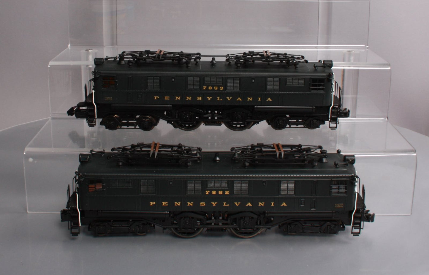 3rd Rail 3RPRRO1 O Brass Pensylvannia O-1 Electric Locomotive #7853/7852