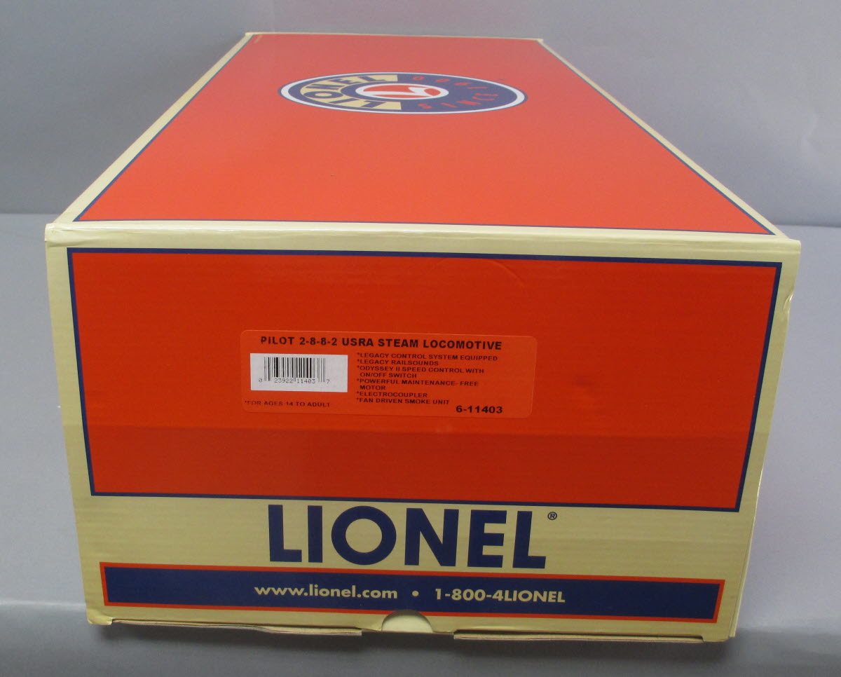 Lionel 6-11403 Undecorated Legacy USRA 2-8-8-2 Y-3 Steam Locomotive